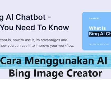 Cara Menggunakan Bing Image Creator, Artificial Intelligence