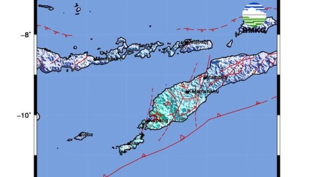 Gempa Guncang Kupang NTT 12 November 2023
