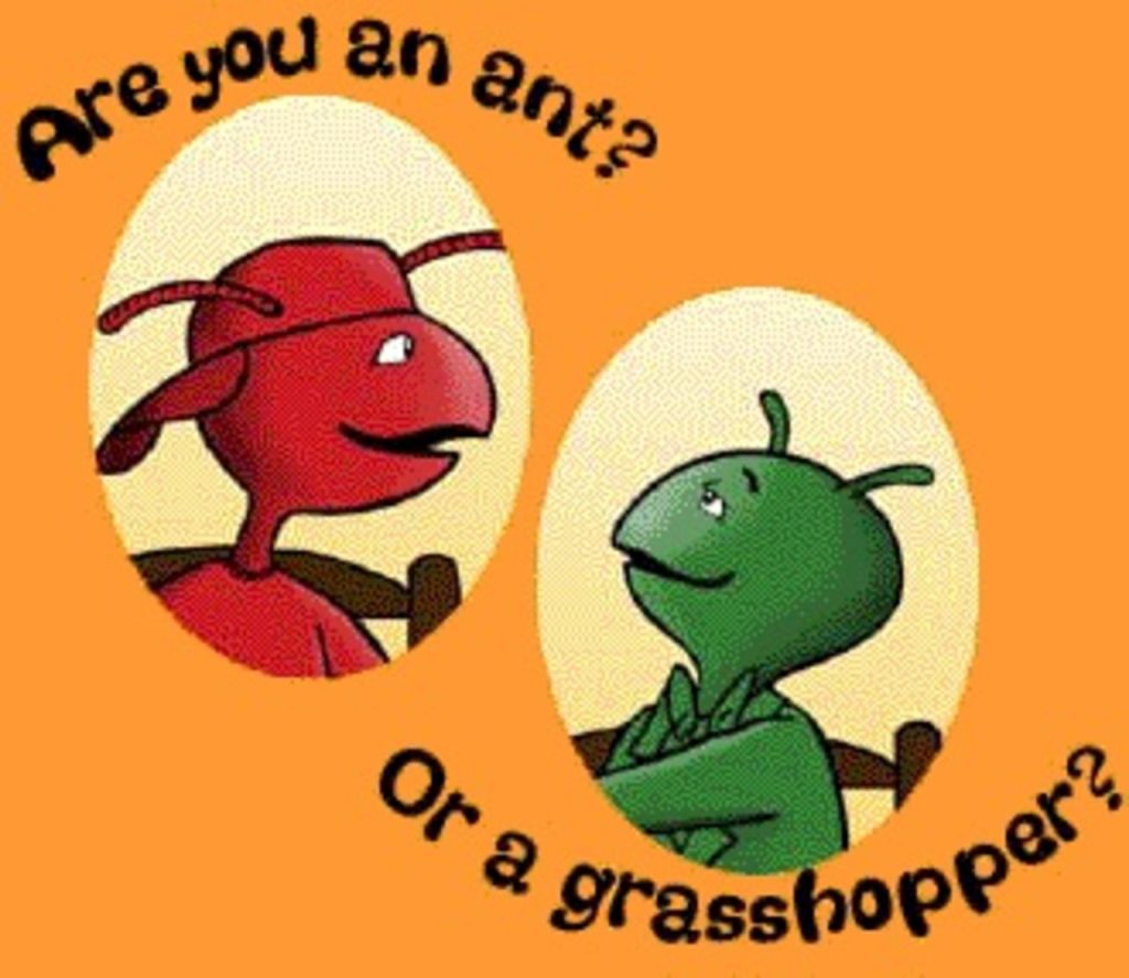 The Ant And The Grasshopper